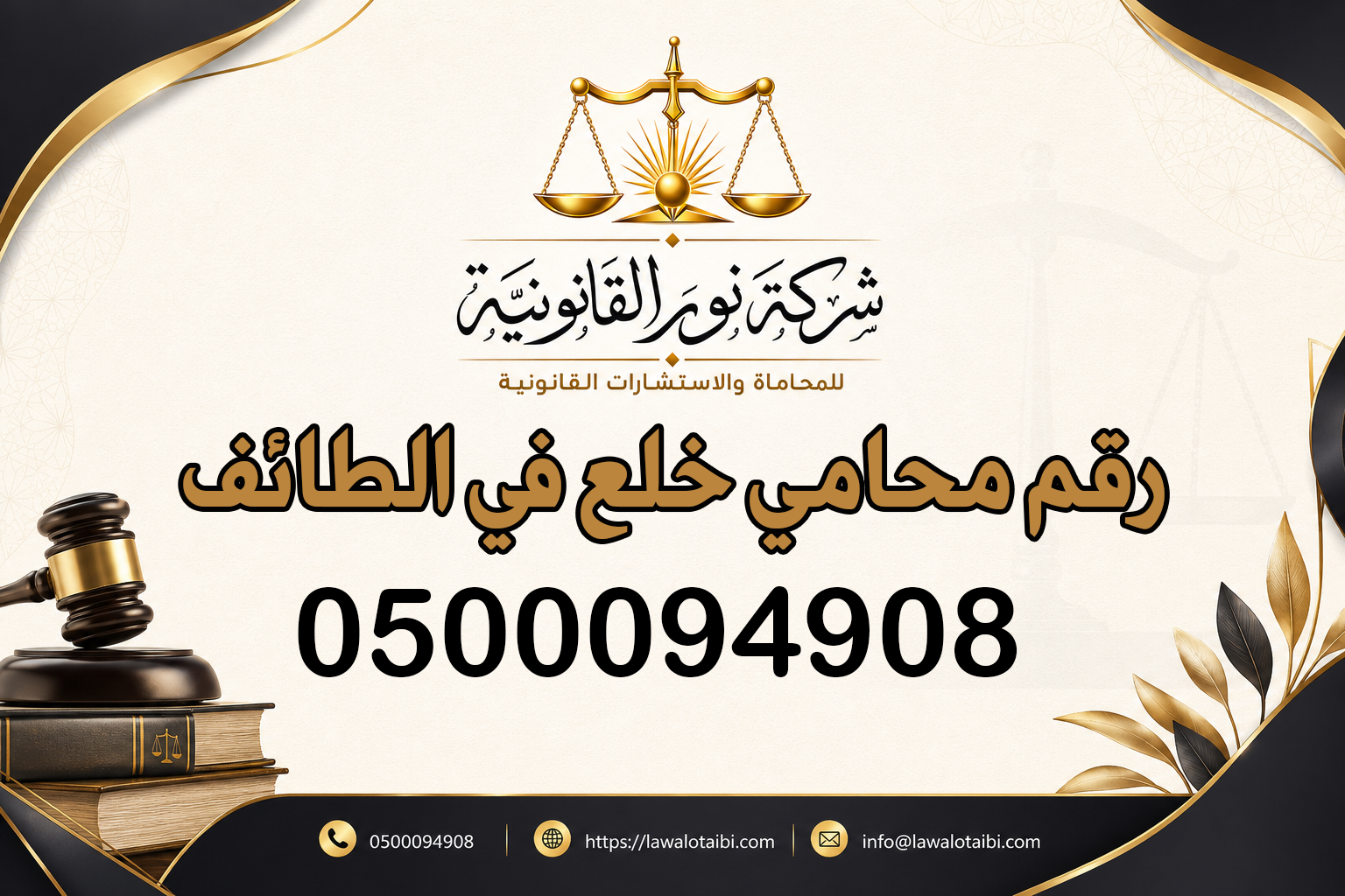 رقم محامي خلع في الطائف